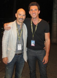 Michael Simon with Love Patient star John Werksey